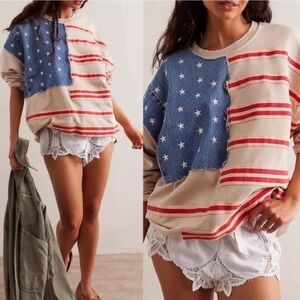 TRICIA FIX AMERICANA SWEATSHIRT